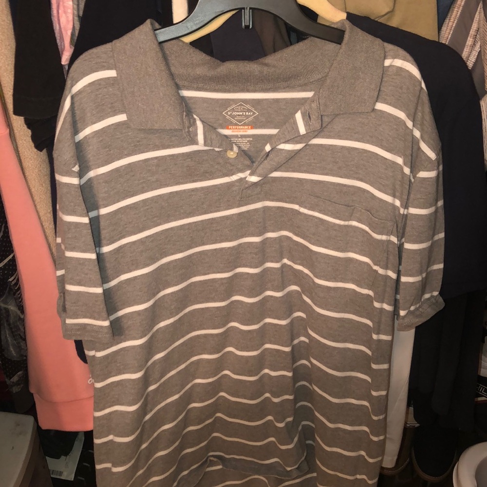 St. John’s Bay Gray Polo
